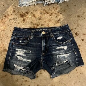 Blue Jean Shorts